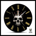 Horloge Tëte de Mort Vive le Roi ! - Crâne Passion