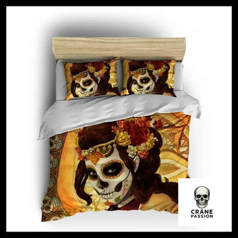 Housse de Couette Catrina - Crâne Passion