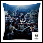 Housse de Coussin Tête de Mort Mr Jack Cinema - Crâne Passion