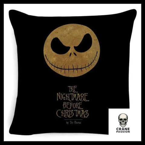 Housse de Coussin Tête de Mort Mr Jack Doree - Crâne Passion