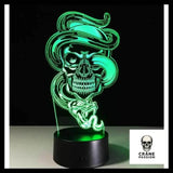 Lampe Serpent - Crâne Passion