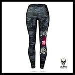 Legging Camouflage Démoniaque - Crâne Passion