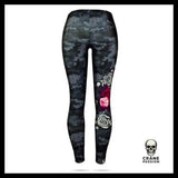Legging Camouflage Démoniaque - Crâne Passion