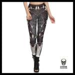 Legging Esprit Gothique - Crâne Passion
