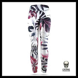 Legging Fleur du Mal - Crâne Passion