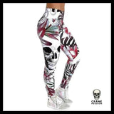 Legging Fleur du Mal - Crâne Passion