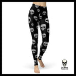 Legging Punk - Crâne Passion