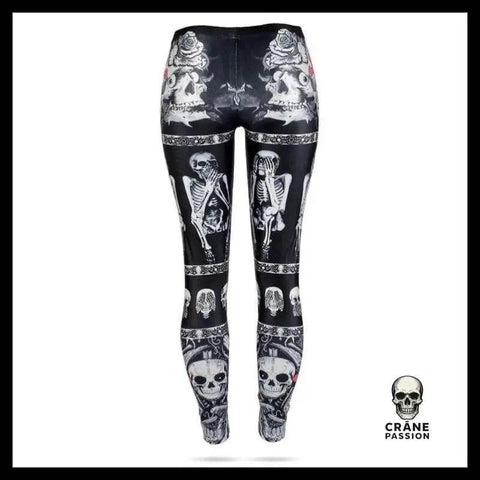 Legging Rock - Crâne Passion