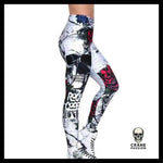 Legging Rock Femme - Crâne Passion