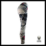Legging Rock Femme - Crâne Passion