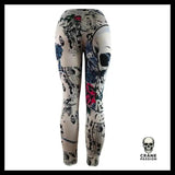 Legging Rock Femme - Crâne Passion