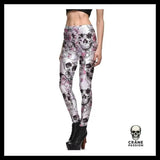 Legging Skull Gothique - Crâne Passion
