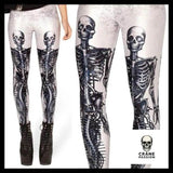 Legging Squelette - Crâne Passion