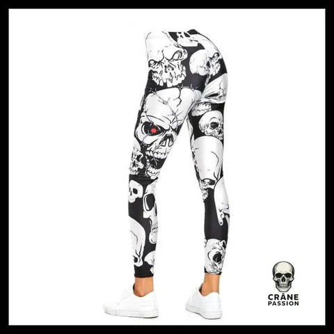 Legging Tête de Mort - Crâne Passion
