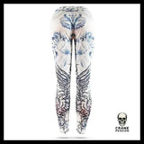Legging Tête de Mort Ailée - Crâne Passion