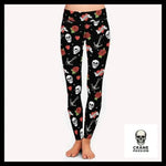 Legging Tête de Mort Ancre - Crâne Passion