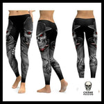Legging Tête de Mort Casquette Rap - Crâne Passion