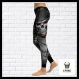 Legging Tête de Mort Avec Chapeau - Crâne Passion