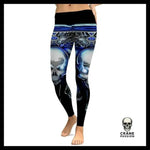 Legging Tête de Mort Crâne Metal - Crâne Passion