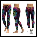 Legging Tête de Mort Crânes Souriant - Crâne Passion