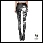 Legging Tête de Mort Lion - Crâne Passion