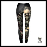Legging Tête de Mort Lion - Crâne Passion