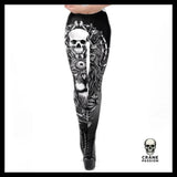 Legging Tête de Mort Lion - Crâne Passion