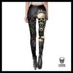 Legging Tête de Mort Lion - Crâne Passion