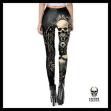 Legging Tête de Mort Lion - Crâne Passion