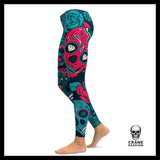 Legging Tête de Mort Mexicaine - Crâne Passion