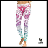 Legging Tête de Mort Mexicaine Dessin - Crâne Passion