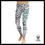 Legging Tête de Mort Mr Jack Sourire - Crâne Passion