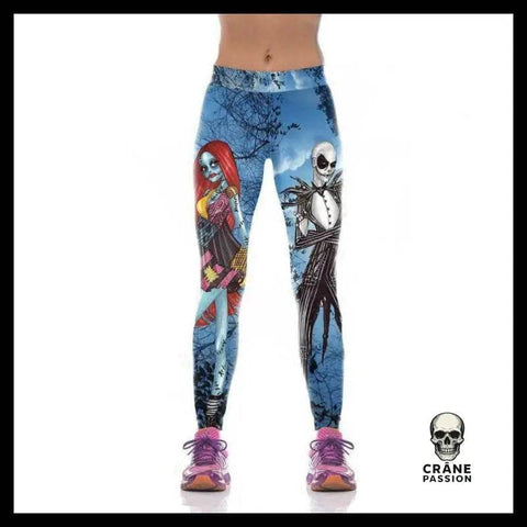 Legging Tête de Mort Sally - Crâne Passion
