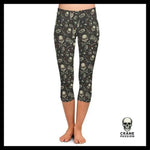 Legging Tête de Mort Vintage - Crâne Passion