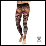 Legging Tête de Mort Zombie - Crâne Passion