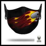 Masque Crâne en Feu - Crâne Passion