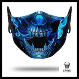 Masque Démon Bleu - Crâne Passion