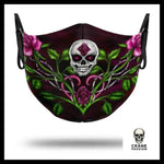 Masque Gothique Romantique - Crâne Passion