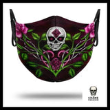 Masque Gothique Romantique - Crâne Passion
