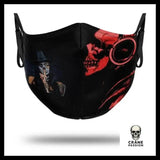 Masque Motard Rétro - Crâne Passion