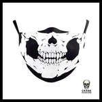 Masque Tête de Mort Blanche - Crâne Passion