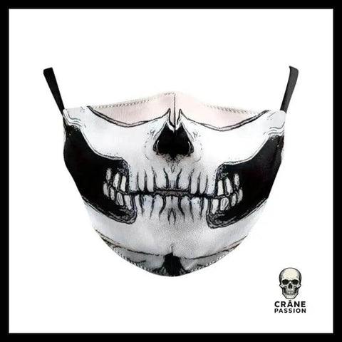 Masque Tête de Mort Bouche Decousue - Crâne Passion
