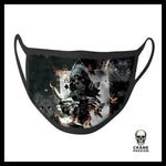 Masque Tete de Mort Cartes - Crâne Passion