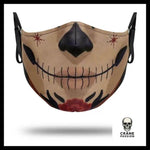 Masque Tête de Mort Mexicaine Vintage - Crâne Passion