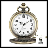 Montre À Gousset Biker - Crâne Passion
