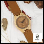 Montre en Bois Homme - Crâne Passion