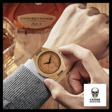 Montre en Bois Homme - Crâne Passion