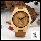 Montre en Bois Homme - Crâne Passion