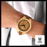 Montre en Bois Homme - Crâne Passion
