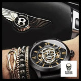 Montre Gothique Homme - Crâne Passion